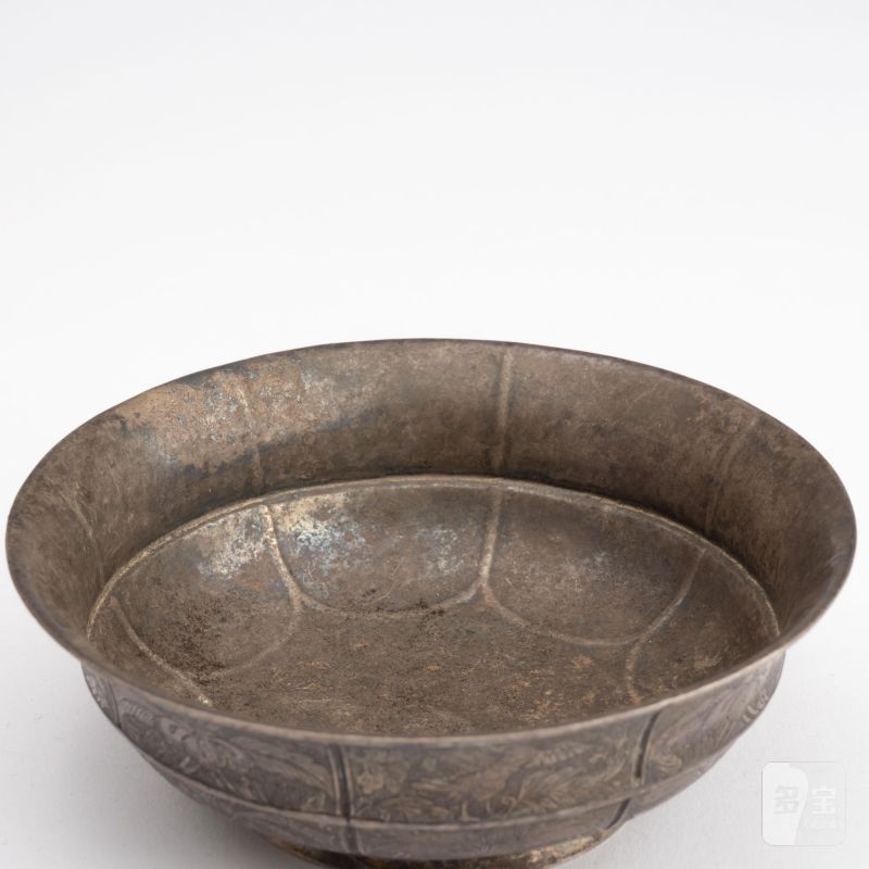    唐 花鳥紋銀碗 - 图6